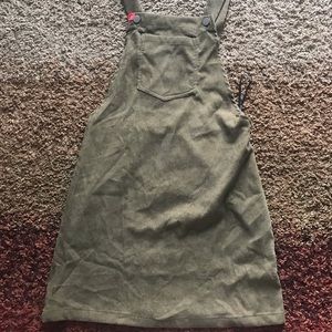 Corduroy Overall Dress 😍